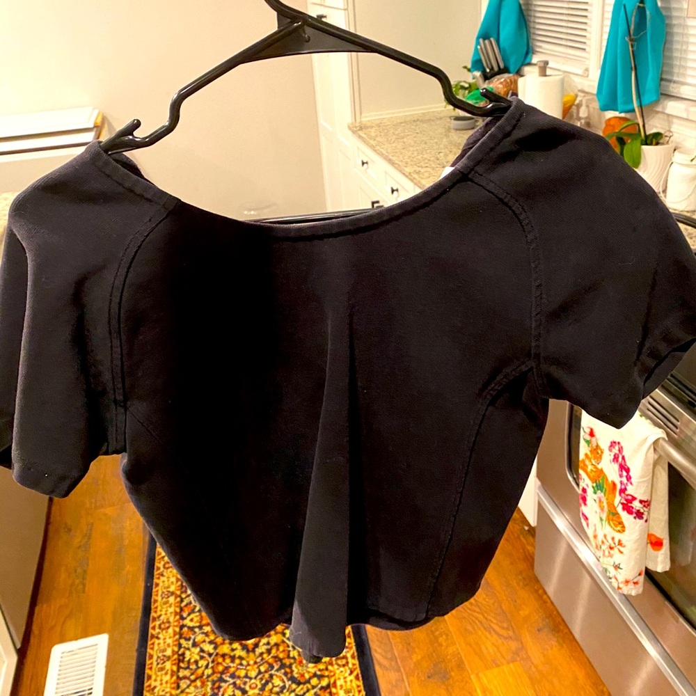 Madewell tight crop top